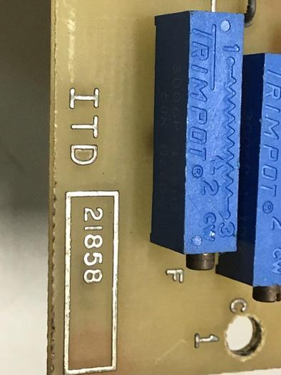 Used SCI Circuit Board 21858 #112329