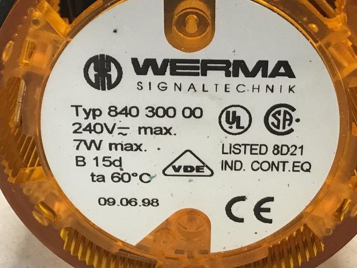 Used WERMA Stack Light 975 840 00 #117928