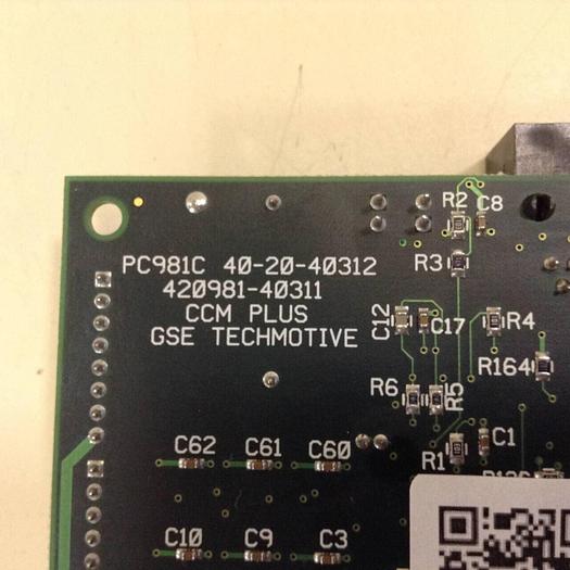 Used GSE Circuit Board PC981C 40-20-40312 #77906