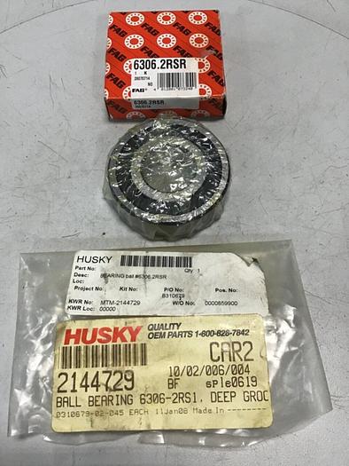 SKF Ball Bearing 6306-2RS1 #129022