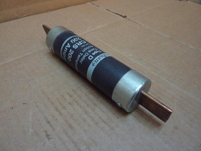 Used GOULD / SHAWMUT 200 Amp Fuse CRS200 #26866