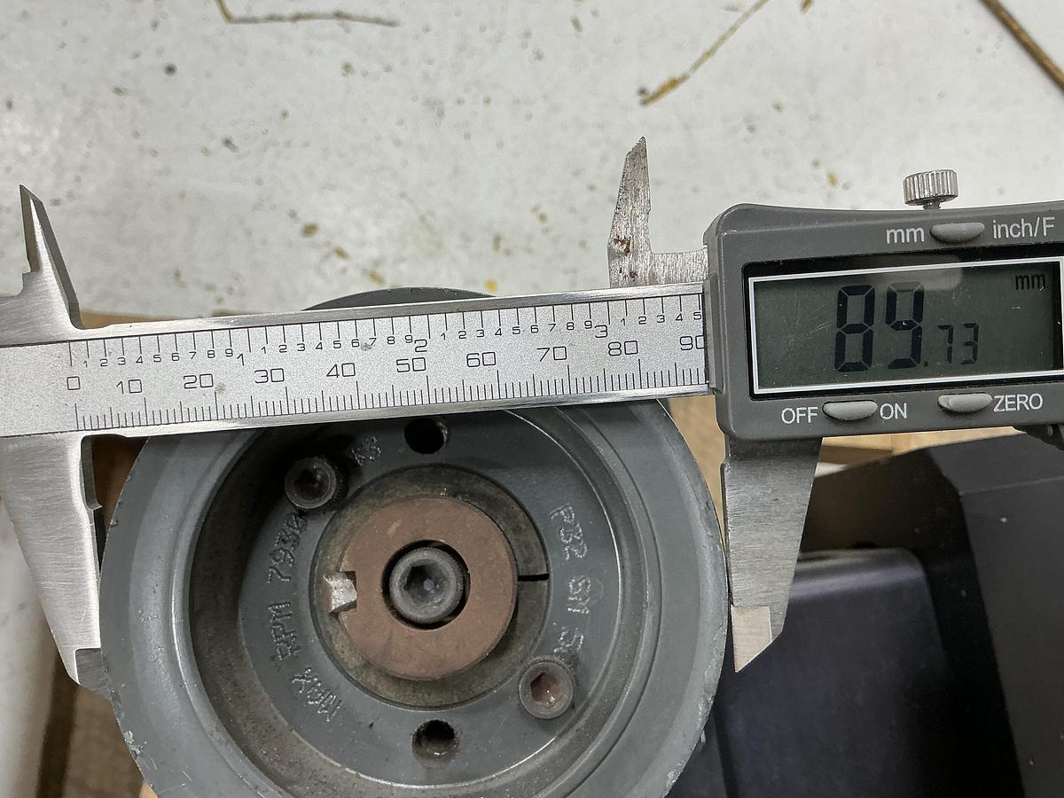 Used KOLLMORGEN GOLDLINE XT MTC502C1-R1A1-013 Servo Motor Used #151525