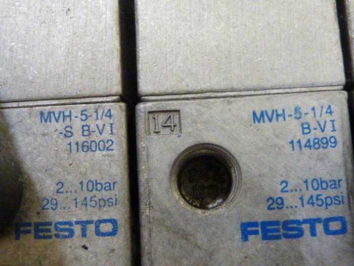 Used FESTO Control Block / Valve Terminal IFB8-02 #52845
