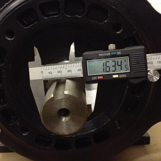 Used POWERTEC 25 HP Brushless DC Motor F256C1W0N109011 Used