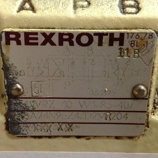 Used REXROTH Valve 4WRZ10W1-85-40/6A24N9EZ4 #78867