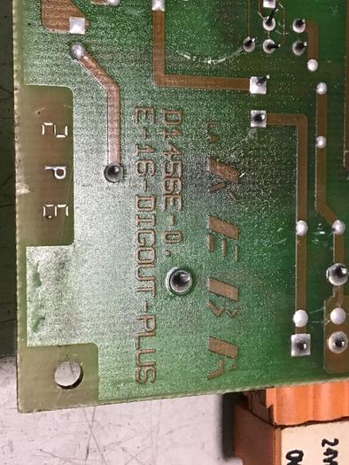 Used KEBA Engel Output Board E-16-DIGOUT-PLUS D1456E-0 USED #80879