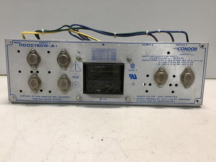 Used CONDOR Power Supply HDCC150W-A+ #120656