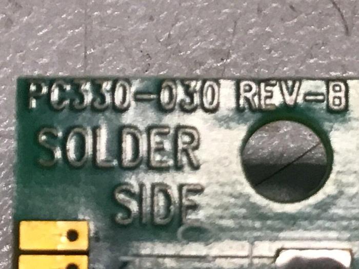 Used VAN DORN Temperature Circuit Board PC330-021 330-021 Used
