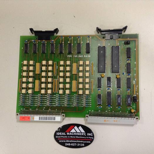 Used NESTAL Control Interface Relay Board POI 110.240.5428 #77978