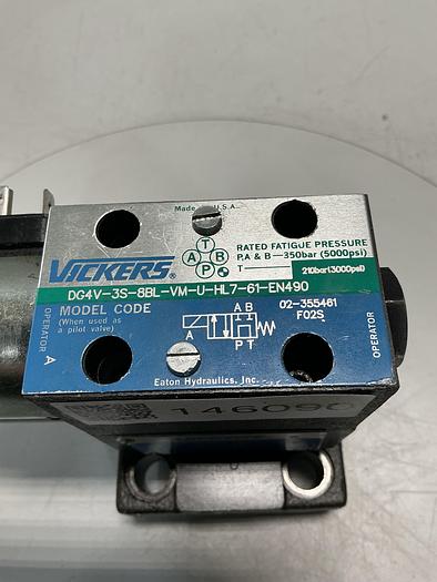 Used VICKERS DG4V-3S-8BL-VM-U-HL7-61-EN490