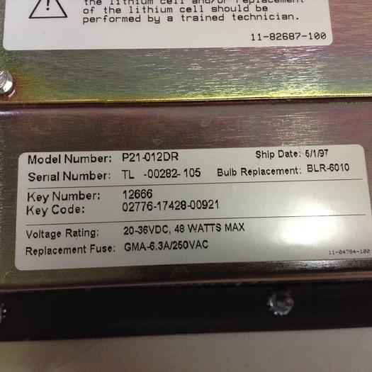 Used CTC Touch Screen P21-012DR Used