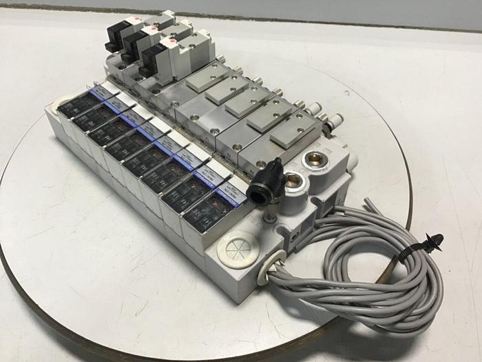 Used KOGANEI Manifold with Valve PBM8P-9W #120996