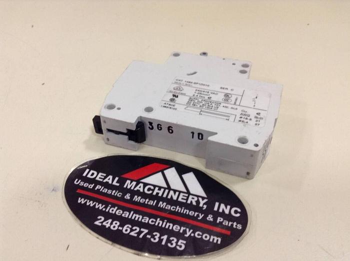 Used ALLEN BRADLEY 1 Amp Circuit Breaker 1492-SP1D010 SER C #75164