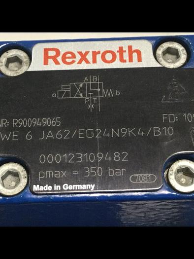 Used REXROTH Valve 4WE6JA62EG24N9K4B10 #102719