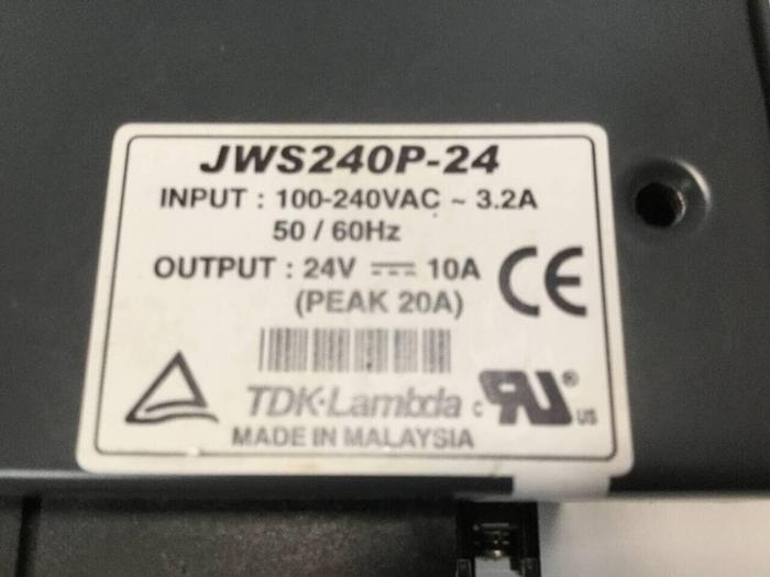 Used TDK-LAMBDA Power Supply JWS240P-24 #97968