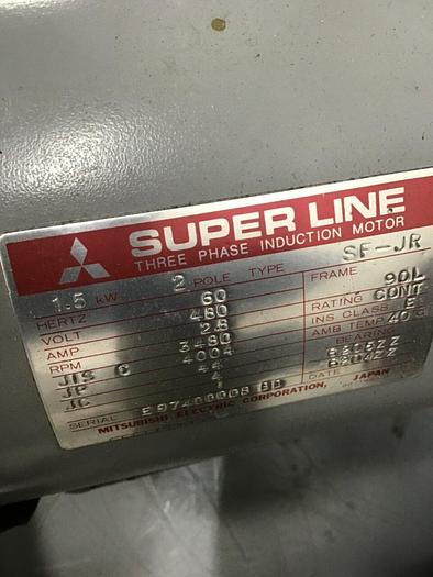 Used NISHIDA KOGYO CO. LTD. Blower TBA2H Used