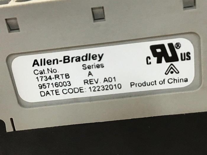 Used ALLEN BRADLEY ETHERNET NETWORK ADAPTO 1734-RTB 1734-AENT #133694