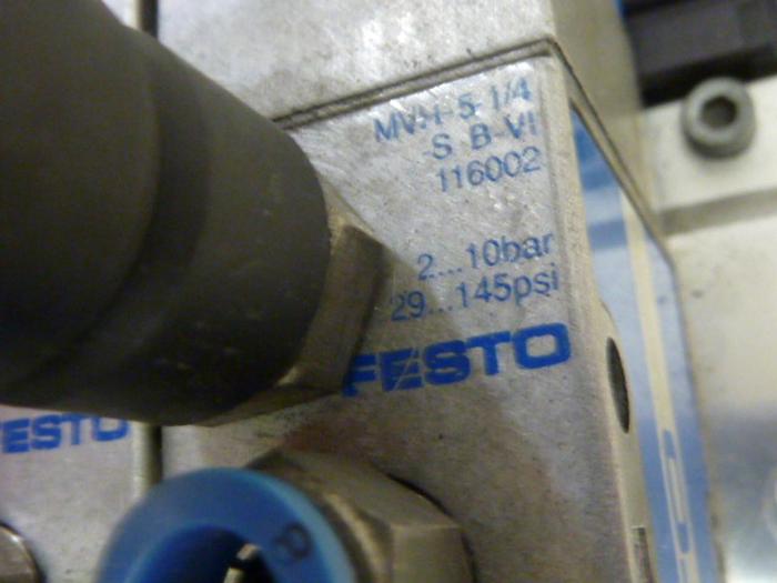 Used FESTO Control Block / Valve Terminal IFB8-02 #52874