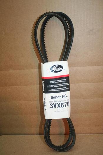 GATES Super HC Belt 3VX670 #21075