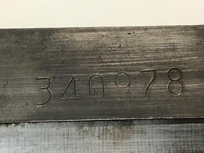 Used VAN DORN Platen Shoe 340978 #111627