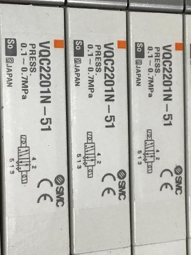 Used SMC Manifold & Valves VV5QC21-07N3FD1 #126096