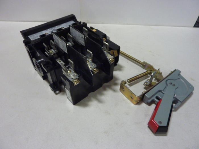 Used ALLEN BRADLEY 30 Amp Disconnect Switch 1494V-DS30 SER A #57409