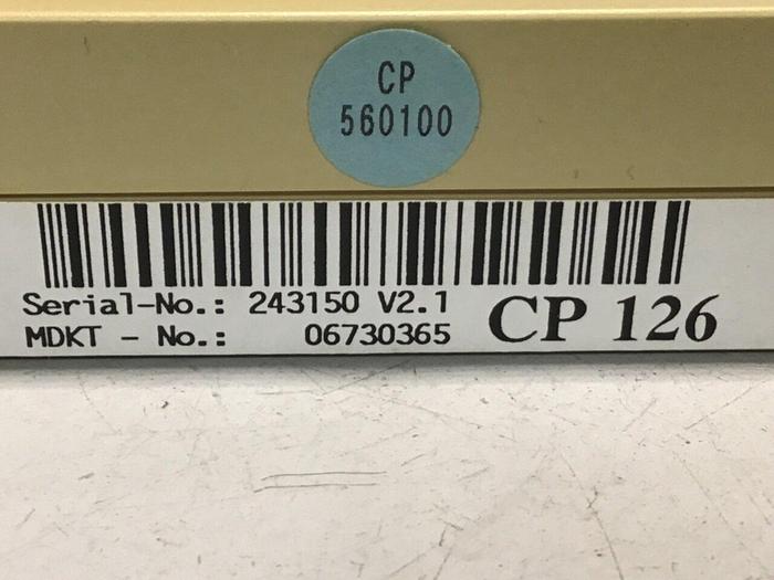 Used DEMAG Input Module CP126 01-004-126-D Used