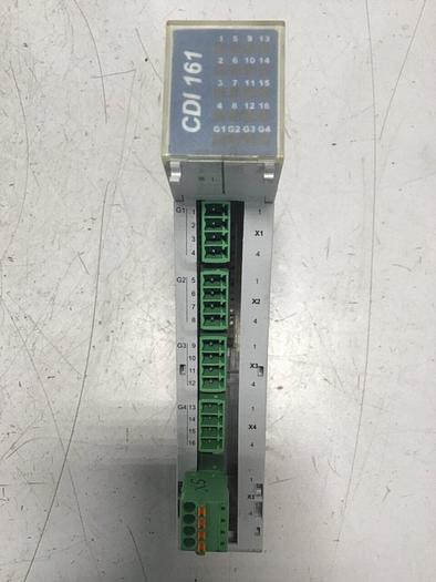 Used SIGMATEK Module 12-006-161-O CDI161 #143850