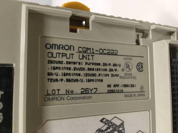 Used OMRON Output Unit CQM1-OC222 #98638