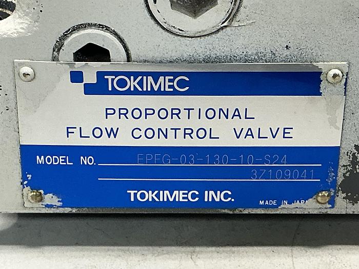 Used TOKIMEC EPFG-03-130-10-S24