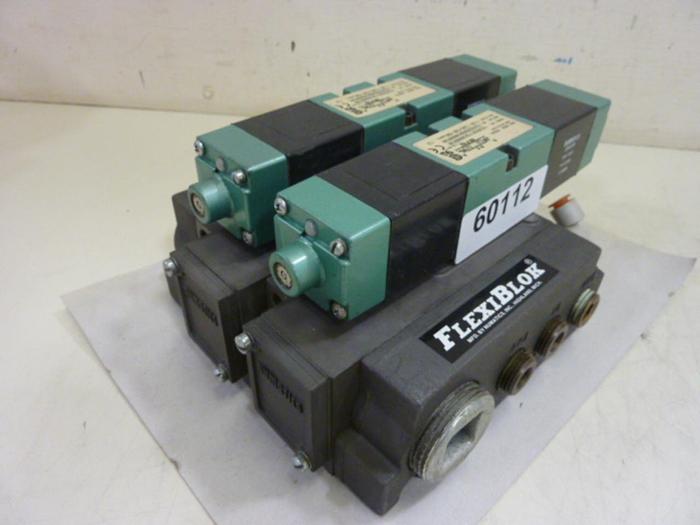 Used NUMATICS Control Block w/ Valves 153SS615K000030 #60112
