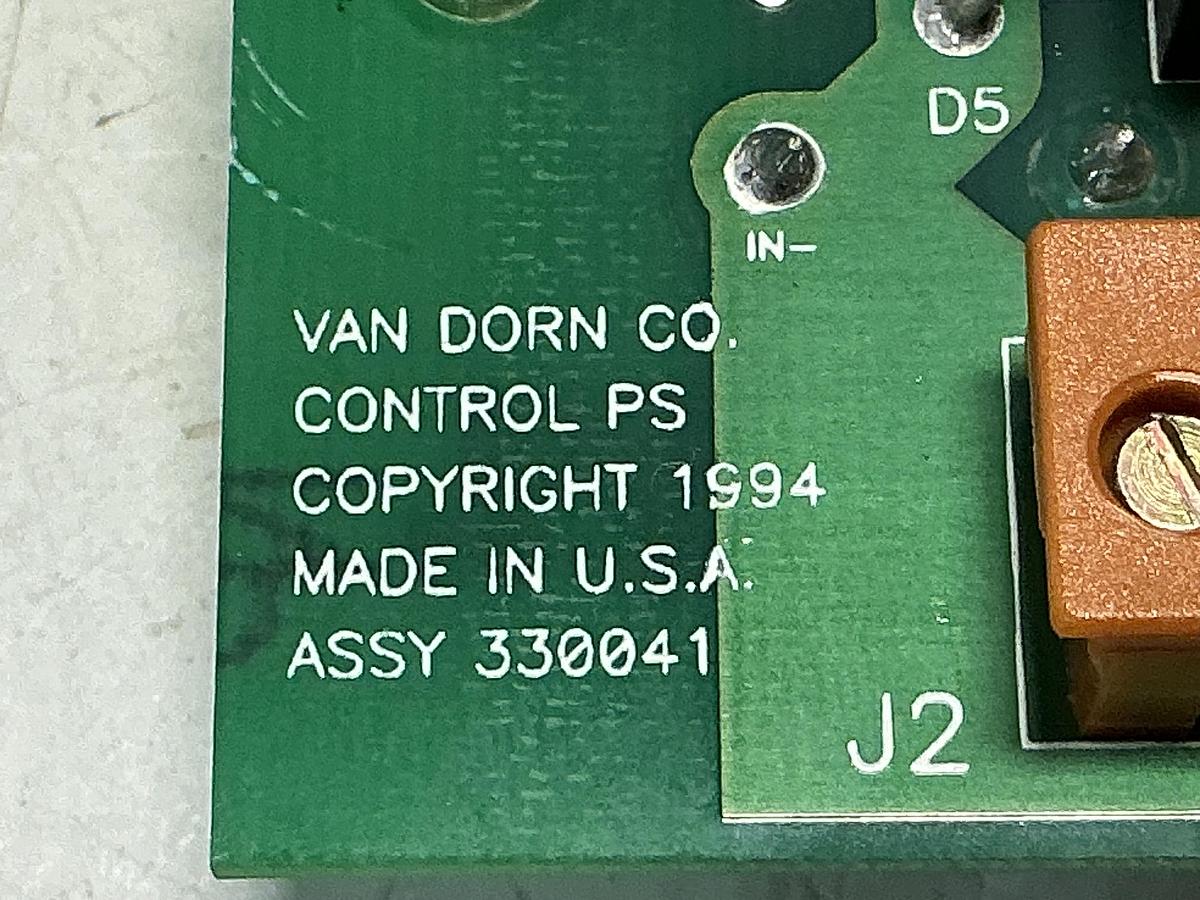 Used VAN DORN 330041