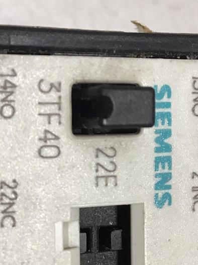 Used SIEMENS Contactor 3TF40 3TD4002-2A #124109