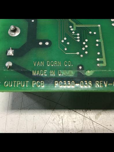 Used VAN DORN Pathfinder DC Output Board PC330-038 330038 USED