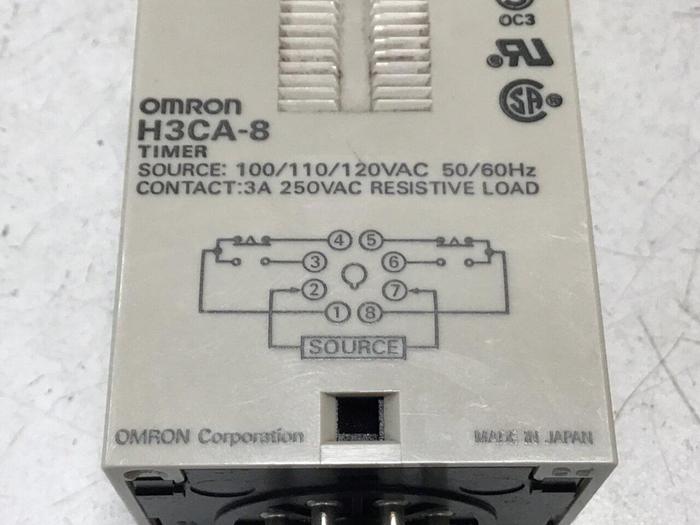 Used OMRON Timer H3CA-8 #124244