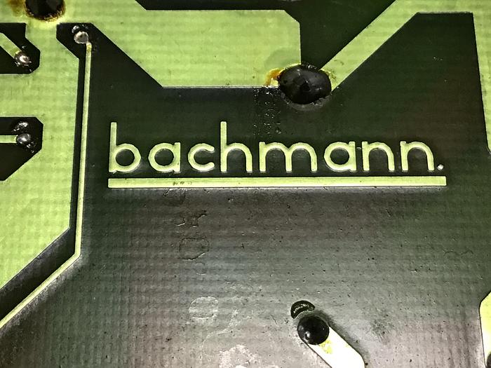 Used BACHMANN E06005/00 001