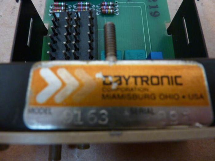 Used DAYTRONIC Analog Input Module 9163 #26484