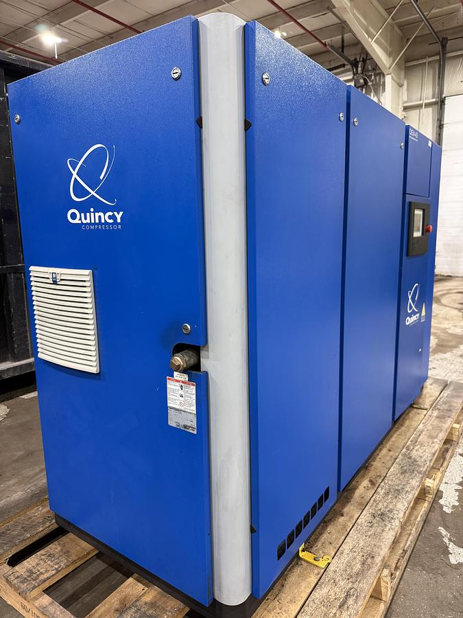 Used 2014 QUINCY COMPRESSOR MODEL.QQV-40