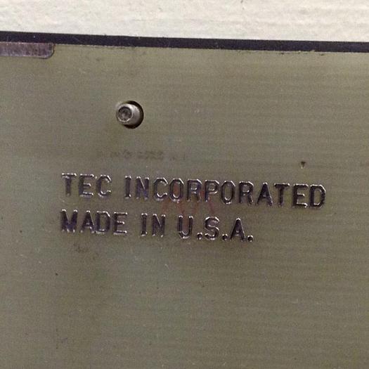 Used VAN DORN CRT Pathfinder Control Keypad A-13201-101 #80545