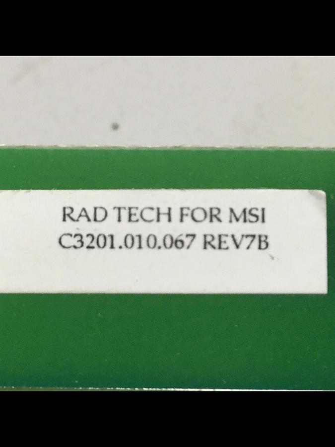Used AMERICAN MSI Thermocouple Card C3201.010.067 Used