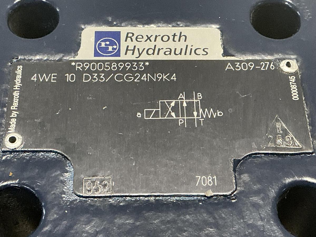 Used REXROTH 4WE 10 D33/CG24N9K4