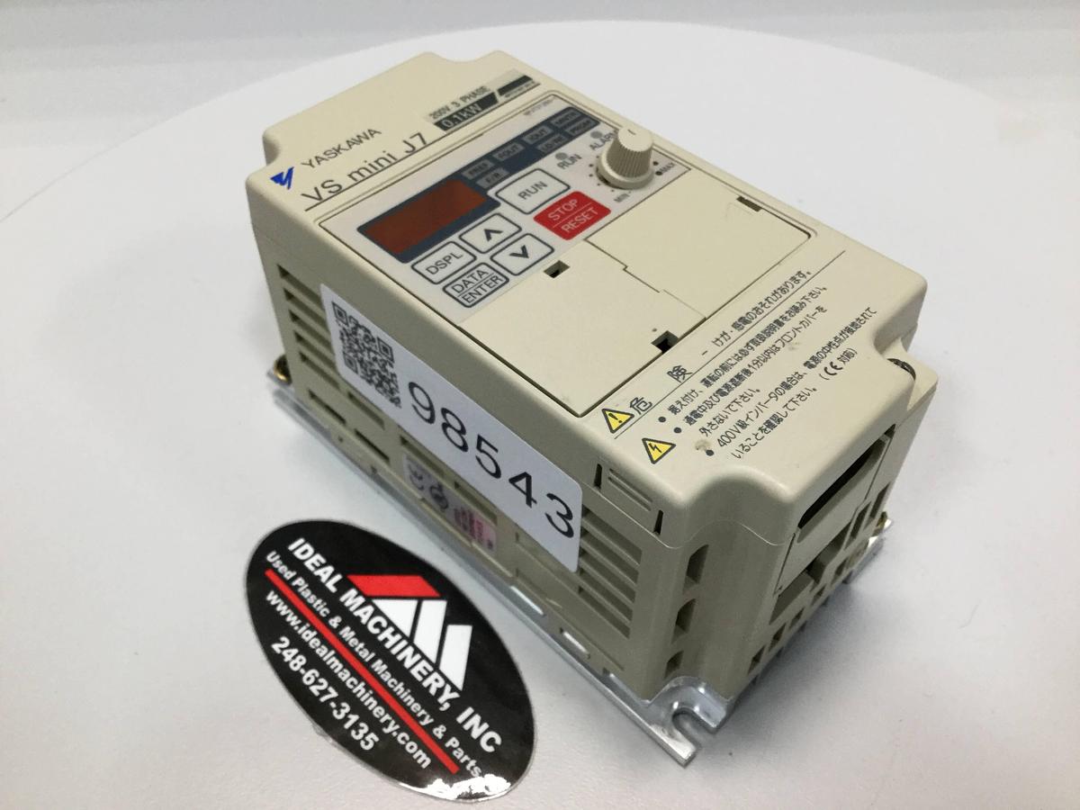 Used YASKAWA VS Mini J7 Inverter CIMR-J7AA20P1 USED