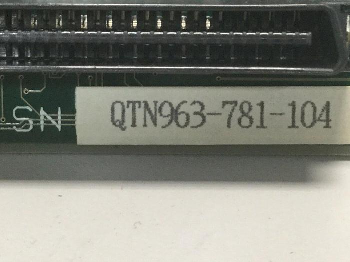 Used YASKAWA Circuit Board JANCD-MSV02 REV D01 #105494