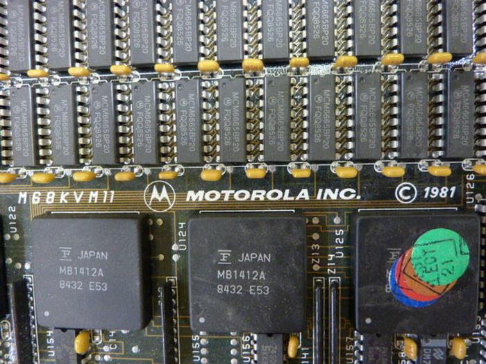Used MOTOROLA Circuit Board M68KVM11 Used