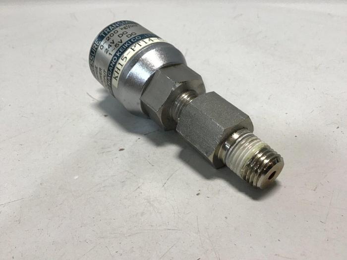 Used NAGANO Pressure Transmitter KH15-PT14-C-200-0.25 Used  #126520