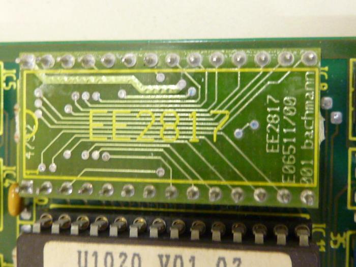 Used BACHMANN ELECTRONIC Circuit Board KOP500-F #54452