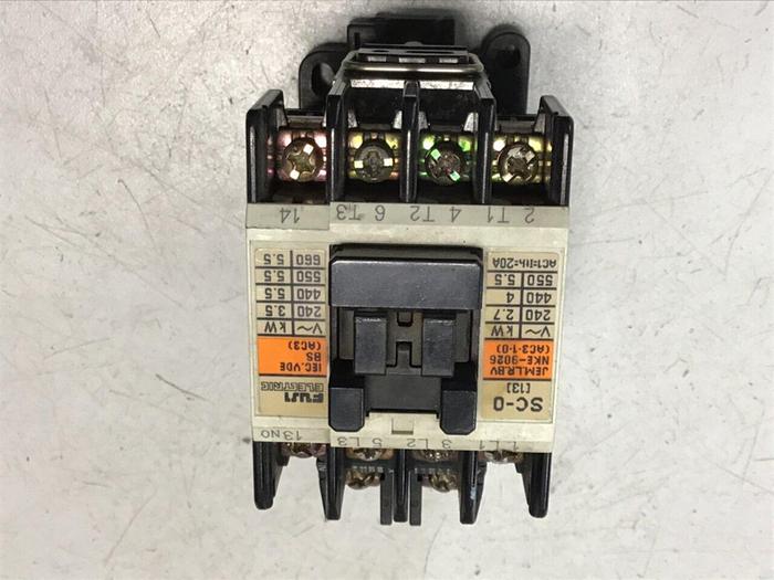 Used FUJI ELECTRIC Contactor SC-0 4NC0F0 #124010