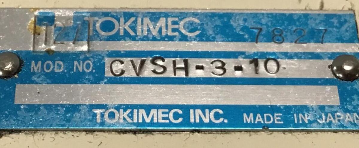 Used TOKIMEC Valve CVSH-3-10 USED