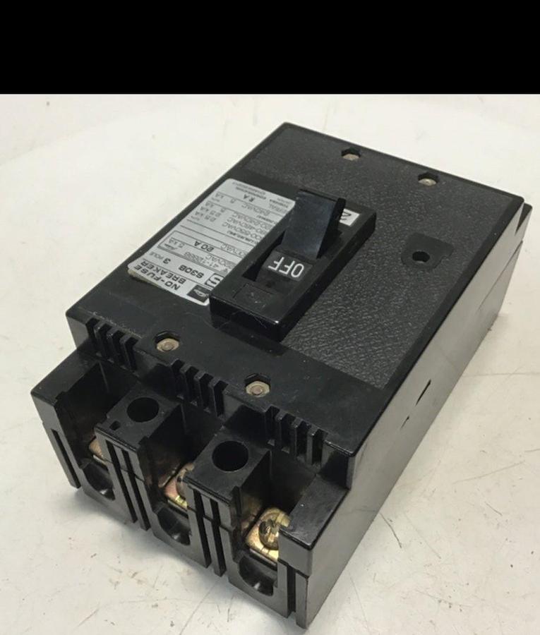Used TOSHIBA 20 Amp Circuit Breaker S30B-3P-20A USED