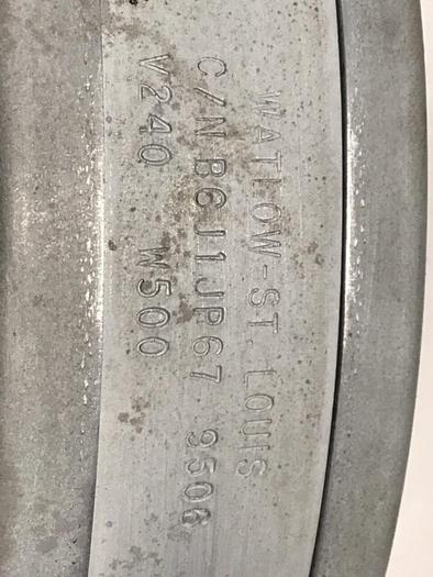 Used WATLOW 500 Watt Heater Band B6J1JP67 #126337